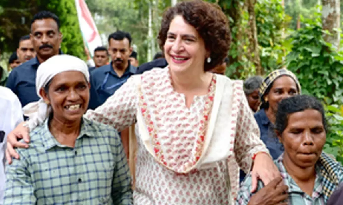 Priyanka Gandhi leads in Wayanad, BJP ahead in Palakkad Assembly seat