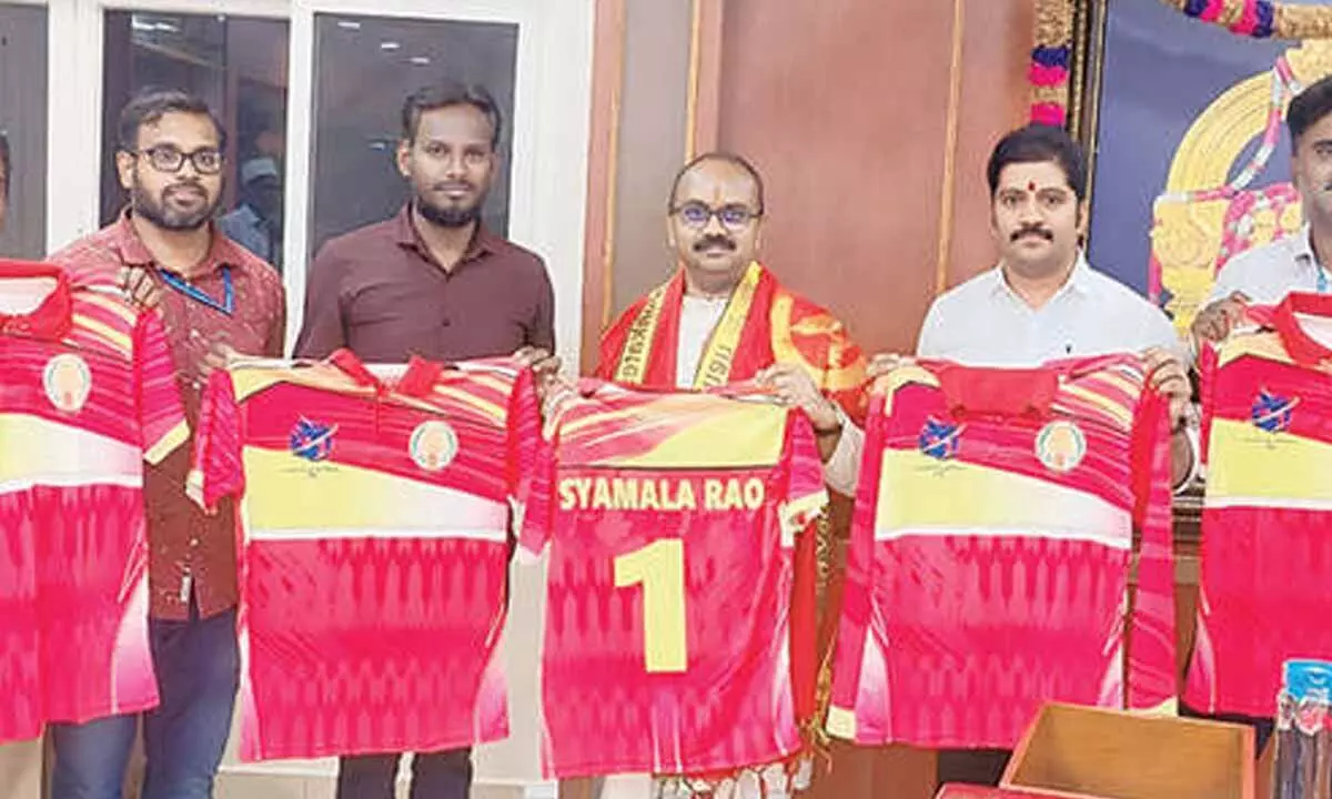 EO releases TTD employees’ cricket team Jersey