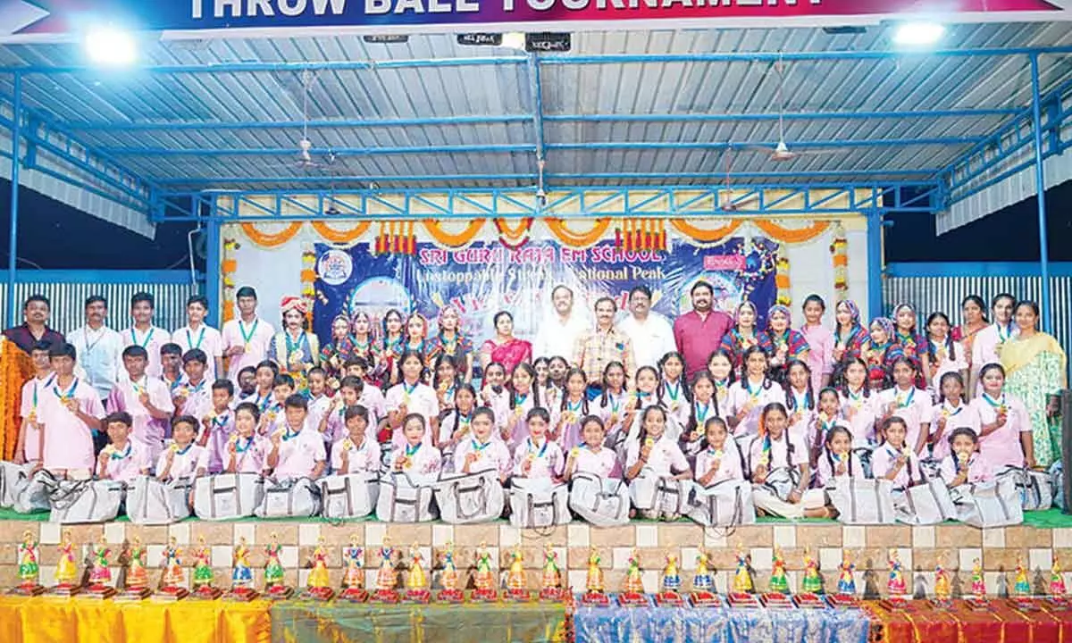 Gururaja School students win prizes in Balotsav-2024