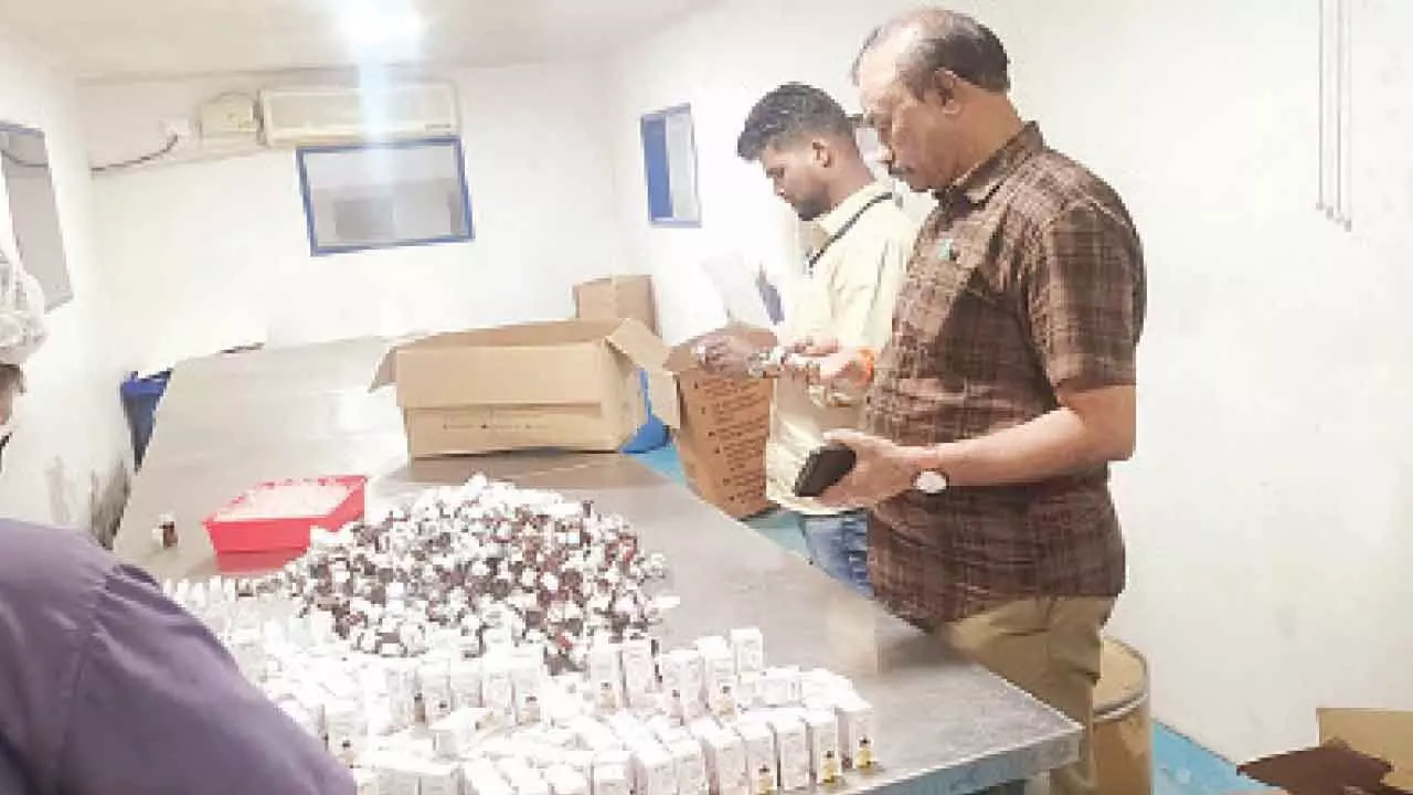 Food Safety Task Force raids nutraceutical manufacturing units