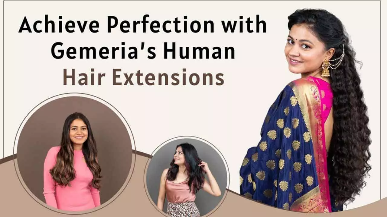 Experience the Best Human Hair Extensions with Gemeria