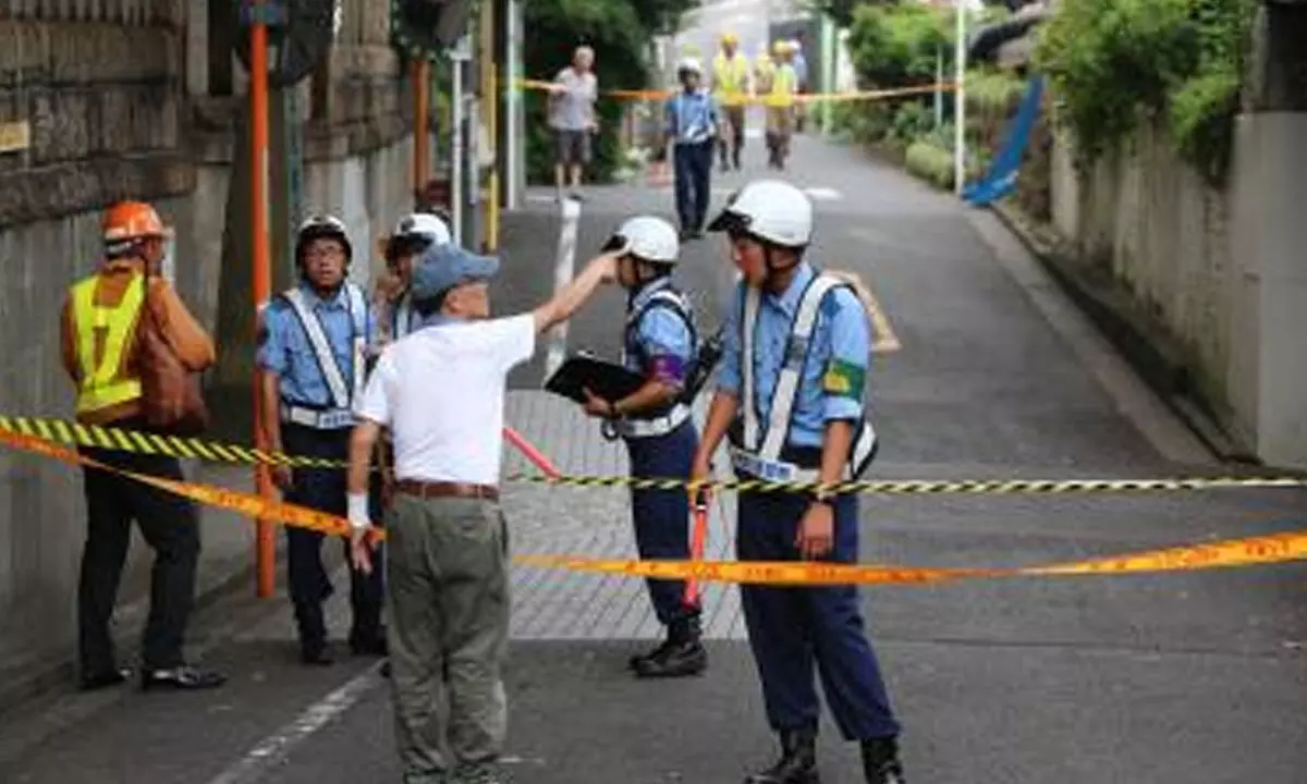 Six injured in five-vehicle crash in Japan