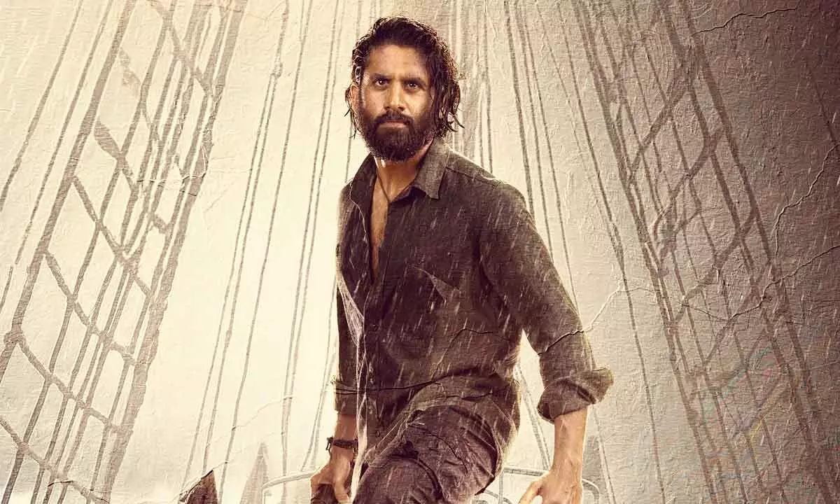 ‘Thandel’ team releases striking b’day poster of Naga Chaitanya