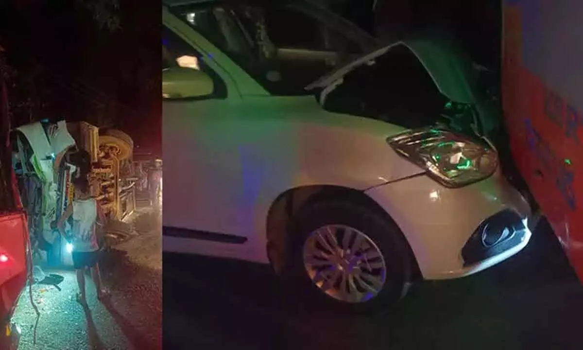 Over 20 Injured in Multi-Vehicle Collision on Mangaluru-Bengaluru Highway