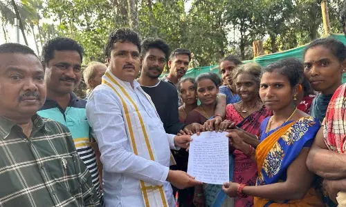 Tribals seek proper road facility to villages