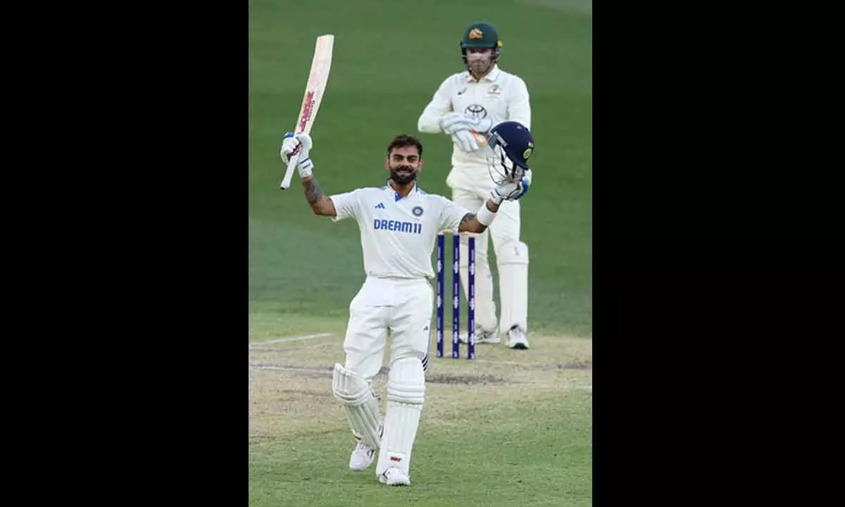 BGT 2024-25: Virat Kohli hits 30th Test hundred as India set a target of 534 for Australia