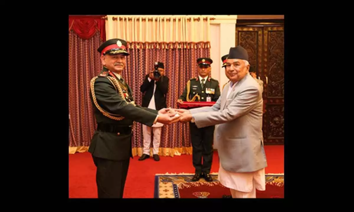 Army chief returns from Nepal after defence cooperation talks