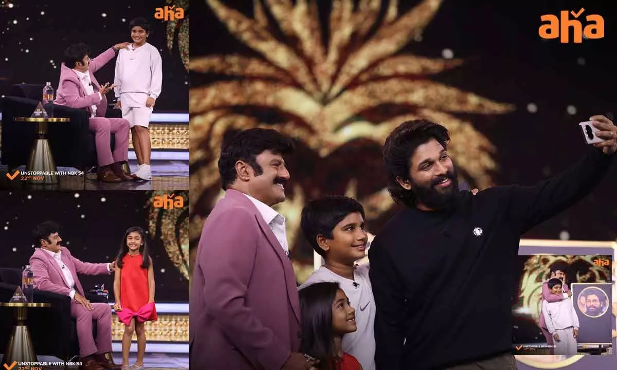 Allu Arjuns Family Appearance on Unstoppable with NBK Breaks Viewership Records