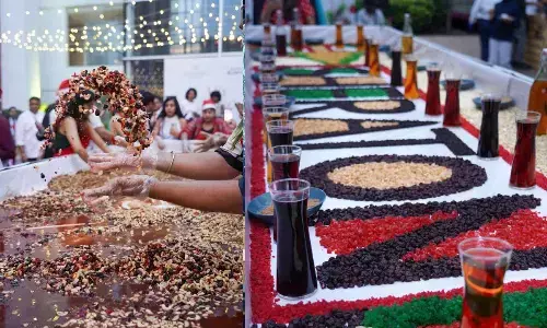 Sheraton Hyderabad Hotel Hosts a Joyful Fruit Mixing Event