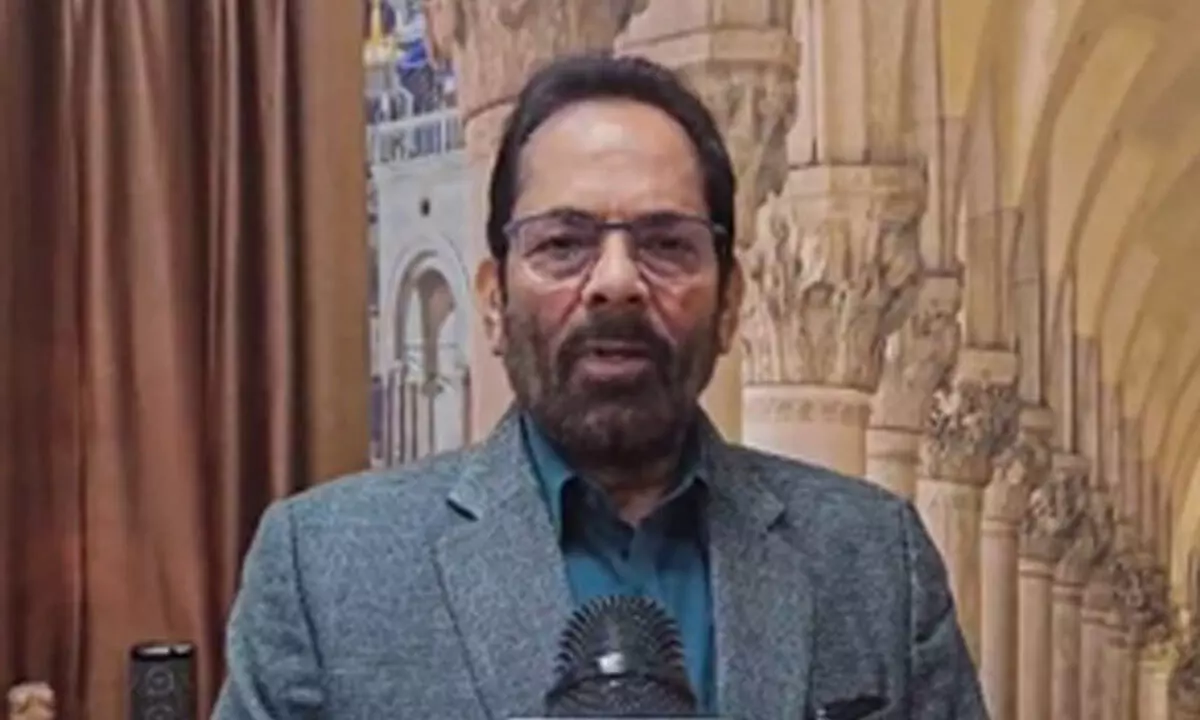 Naqvi calls for unity amid communal tension in Sambhal; slams Oppn