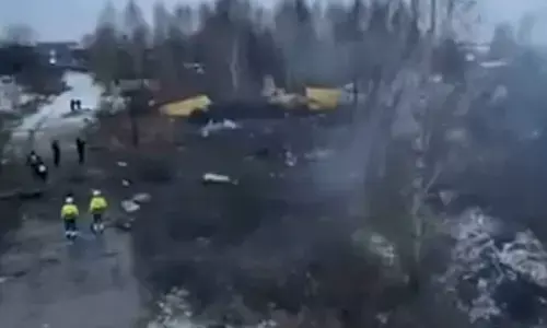 One killed, three injured in cargo plane crash near Vilnius airport