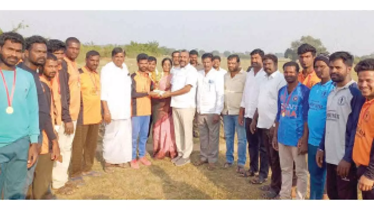 Sports contribute to mental refreshment, physical strength: MLC Nagarakunta Naveen Reddy