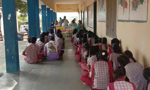 Nagarkurnool: Students told about harmful effects of tobacco