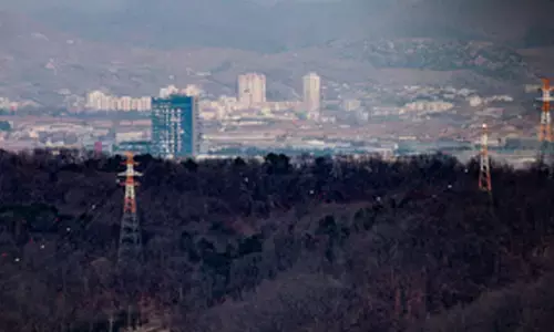 North Korea cuts power lines installed by South Korea