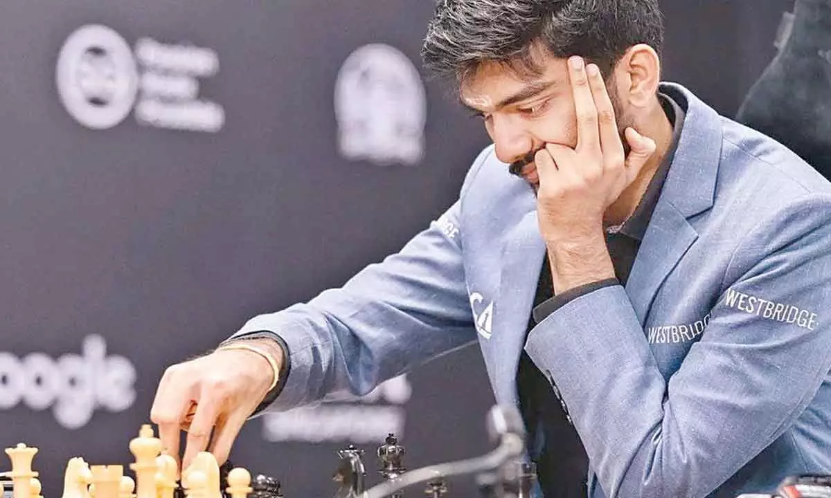 Gukesh claws back with draw against Ding