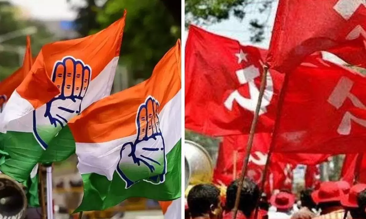 Congress, CPI lock horns over calling the shots in district