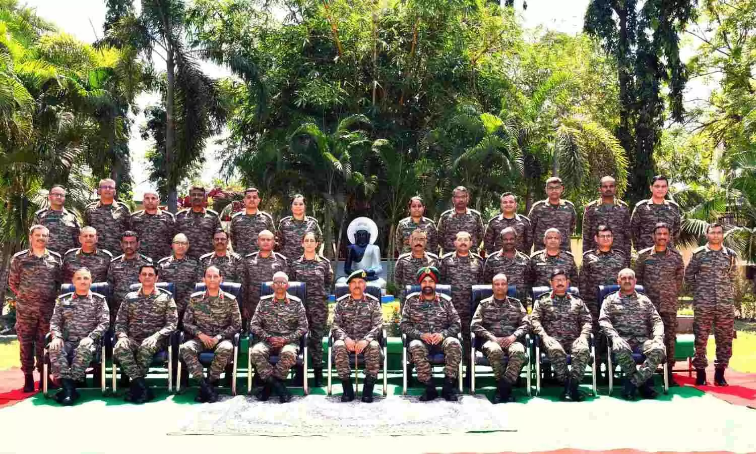 Lieutenant General Karanbir Singh Brar Reviews Operational Readiness and Welfare at HQ TASA