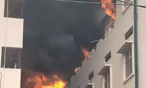 Fire breaks out at plastic bag manufacturing unit in Jeedimetla