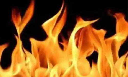 Telangana: 8 Bikes Destroyed in Massive Fire Accident in Hyderabad