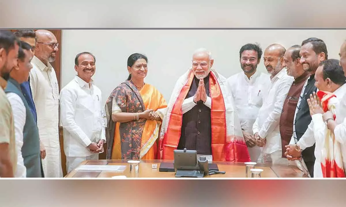 BJP’s ‘Maha’ focus on Telangana