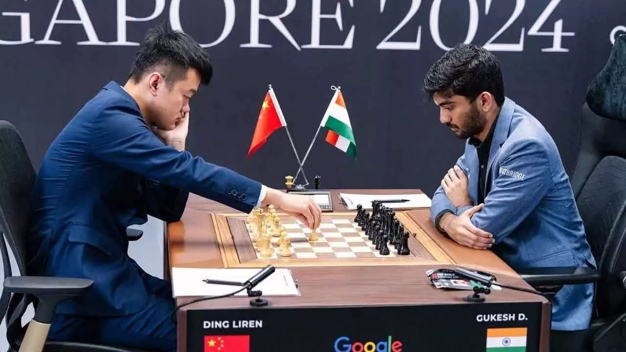 World Chess Championship: Gukesh outplays Liren in Rd3 for first win