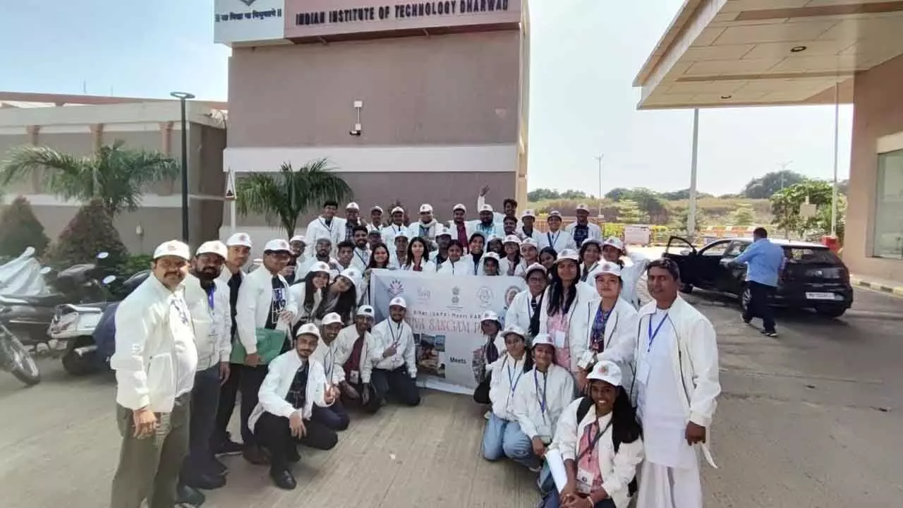 Yuva Sangam Phase 5: Students delegation from Bihar reaches IIT Dharwad