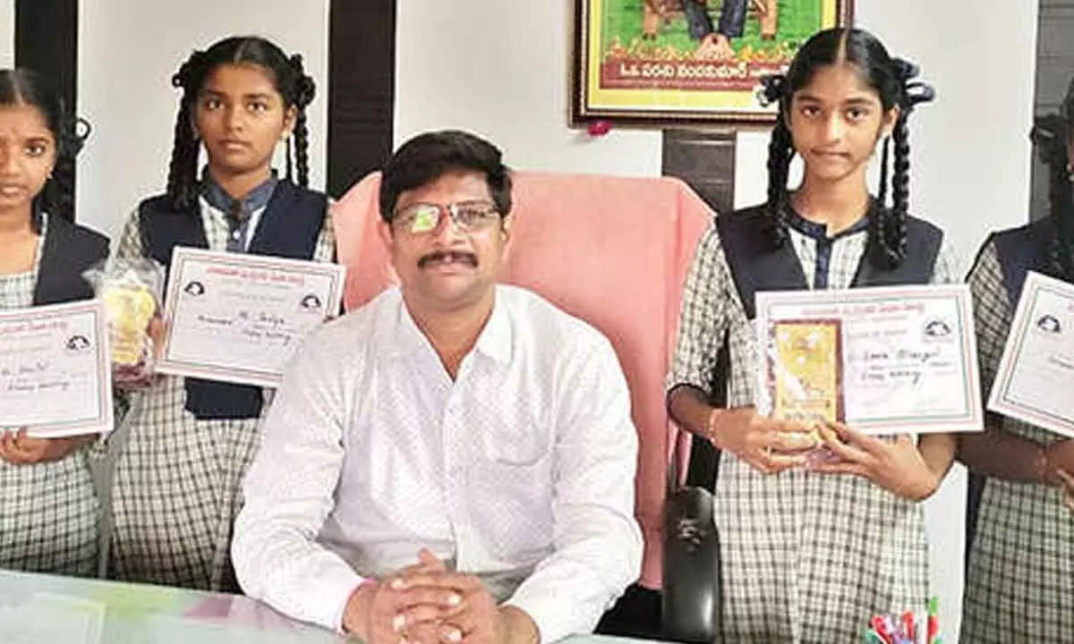 Amaravani students excel in competitions