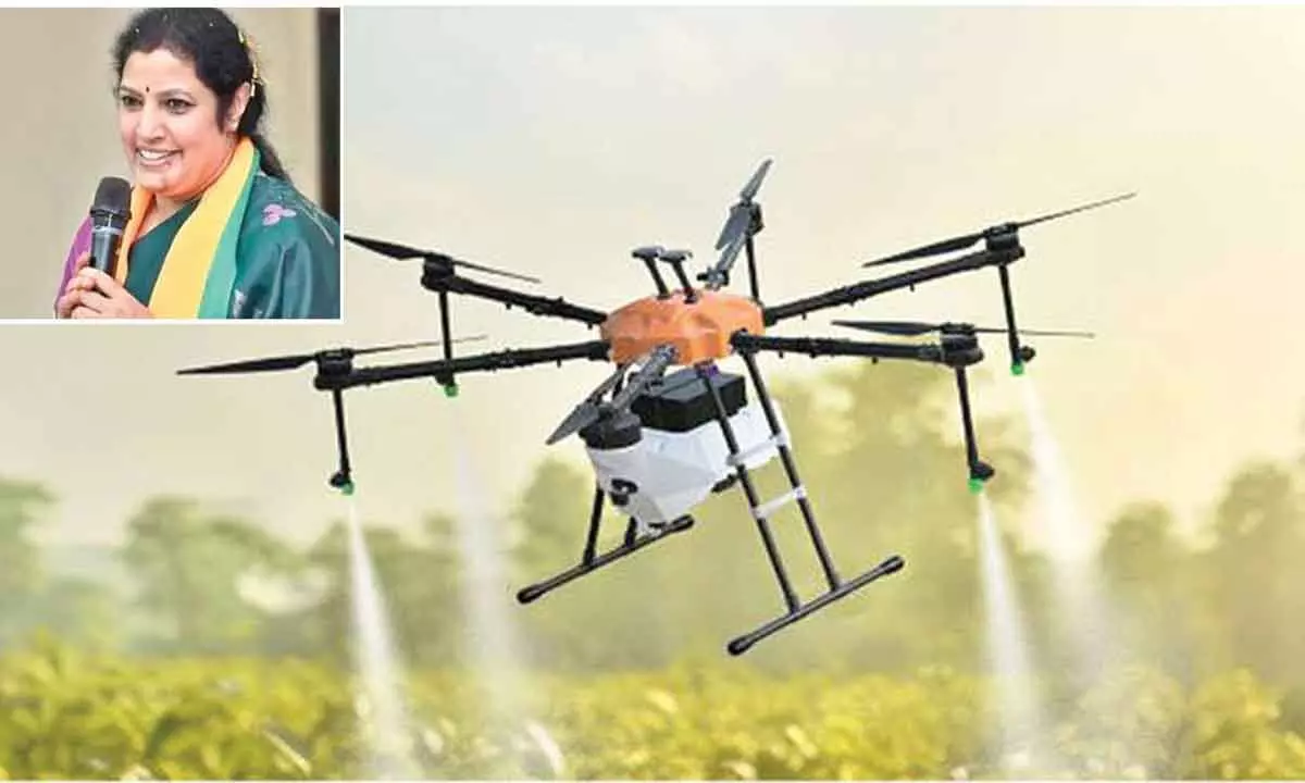 Empowering women through drone training