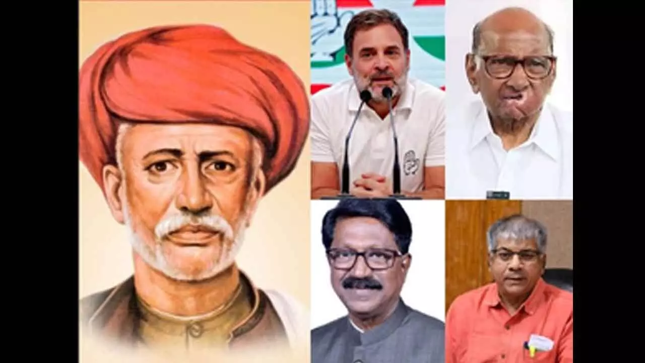 Rahul Gandhi, Maha leaders pay tributes to Mahatma Phule on 134th death anniversary