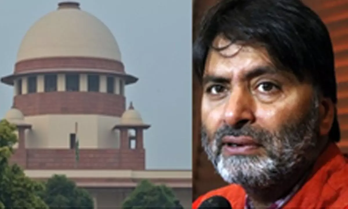 SC issues notice on CBI’s plea to transfer Yasin Maliks trial from Jammu to Delhi