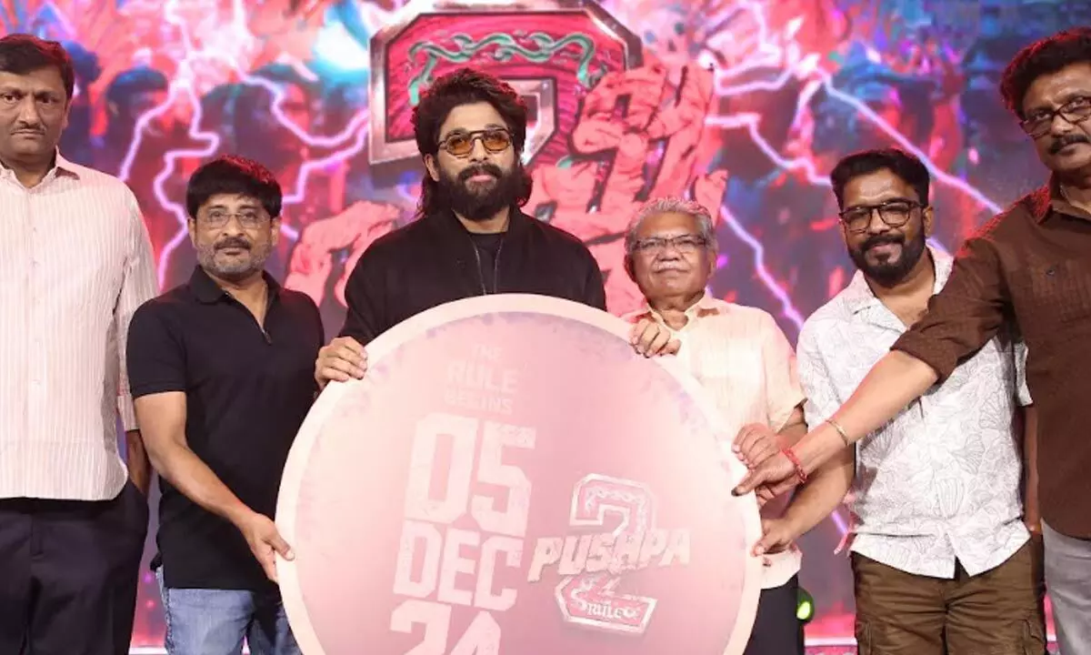 ‘Pushpa’ team Kerala event is a blockbuster