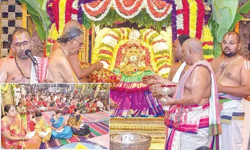 Laksha Kumkumarchana held at Tiruchanur