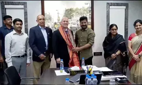 Israeli Ambassador Meets Telangana Chief Minister Revanth Reddy
