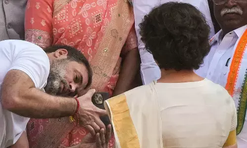 Constitution copy in hand, Priyanka takes oath as MP