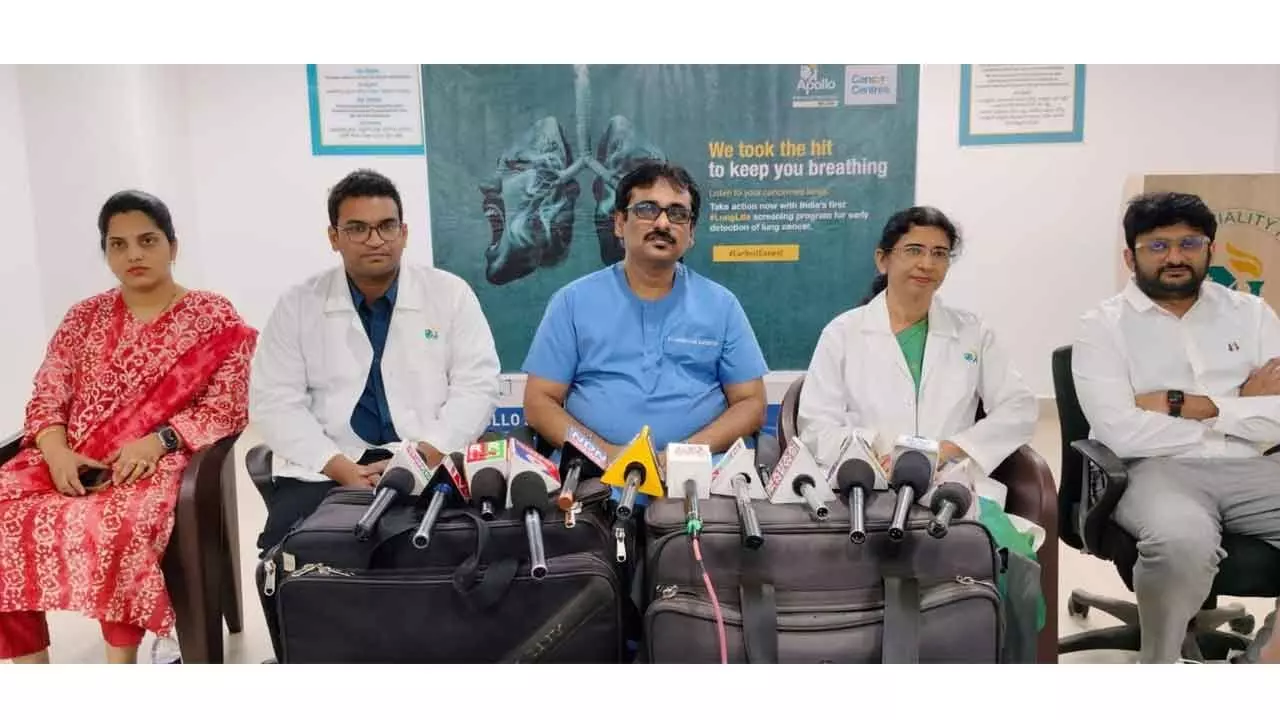 Nellore Apollo launches ‘Lung Life’ screening tests