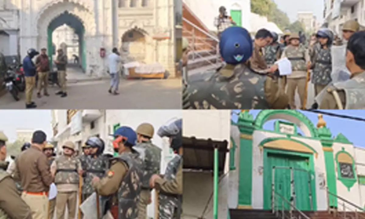 Heavy police deployment around Sambhal mosque ahead of Friday prayers