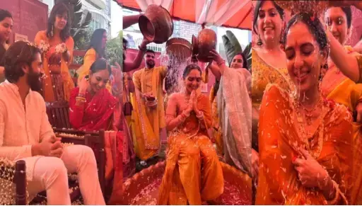 Naga Chaitanya and Sobhita Dhulipala’s Haldi Ceremony: Heartwarming Moments Go Viral