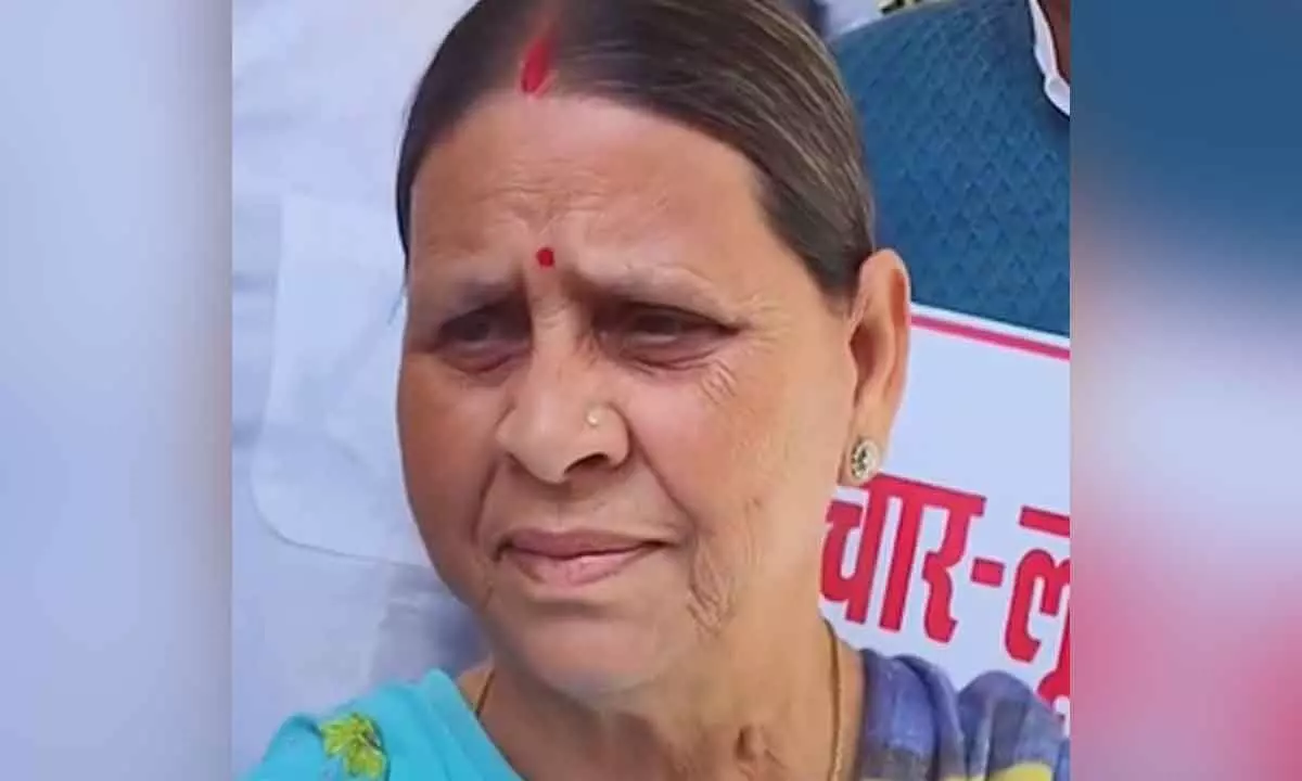 Rabri Devi slams Nitish govt for non-adherence of reservation policies in constable recruitment