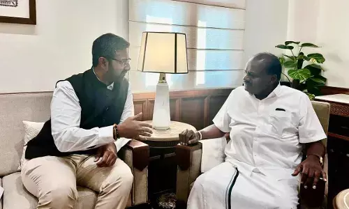 MP Sribharat pitches for pending salaries of VSP employees