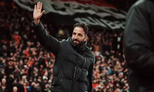 Europa League: Hojlunds double help Man Utd hand Amorim first win