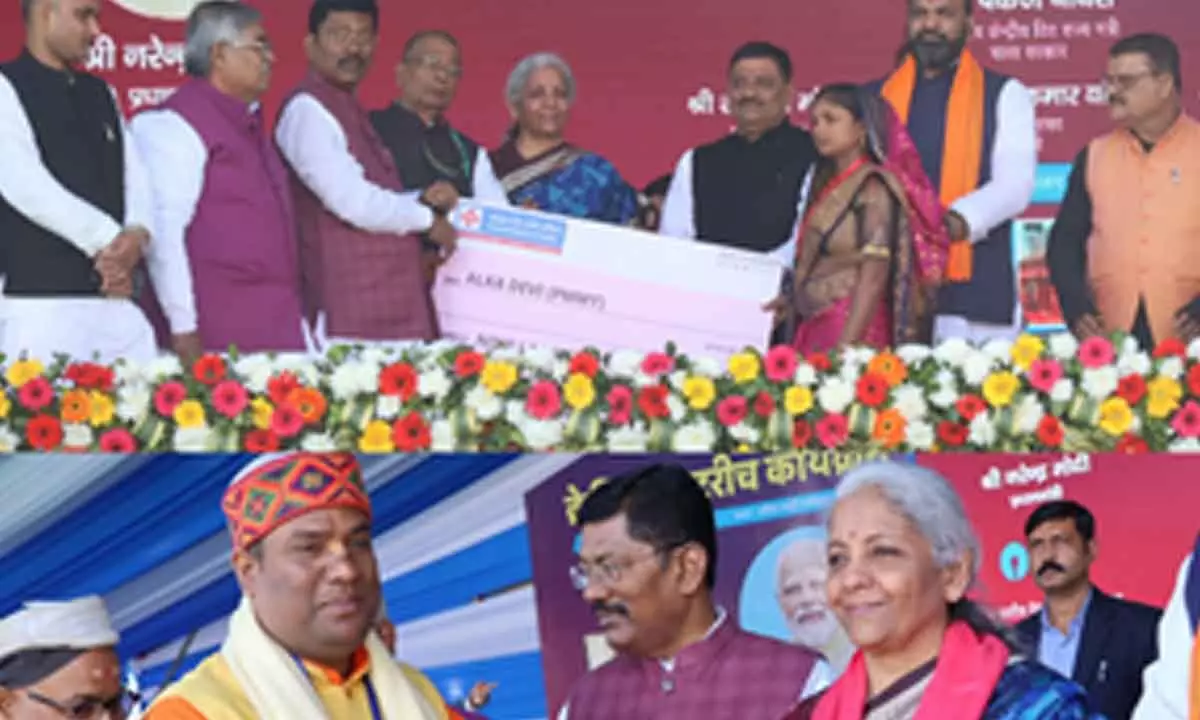 FM advocates development, cultural preservation at Credit Outreach Programme in Bihar