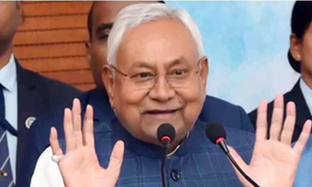 Nitish Kumar hits out at previous RJD govts for Bihars underdevelopment