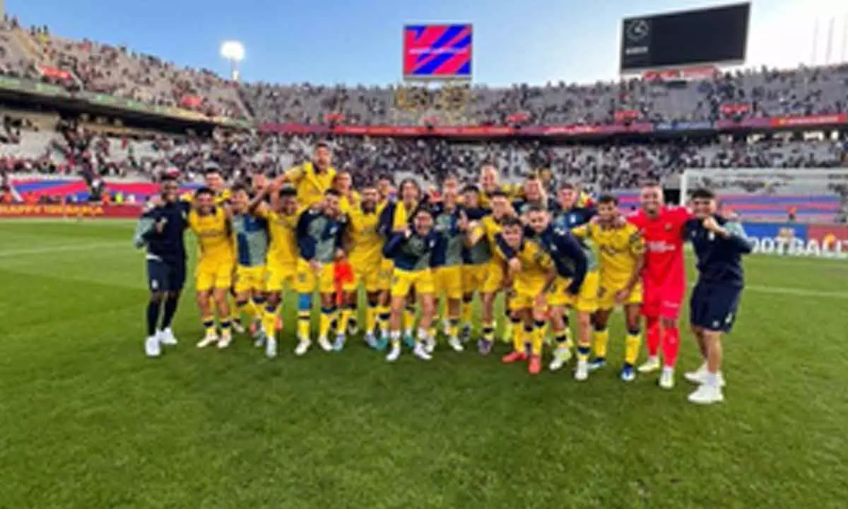 La Liga: Las Palmas ruin celebrations with 2-1 win over Barcelona on 125th anniversary