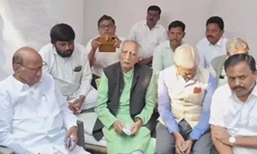 Sharad Pawar, 83, hails anti-EVM hunger strike by 96-year-old Baba Adhav in Pune