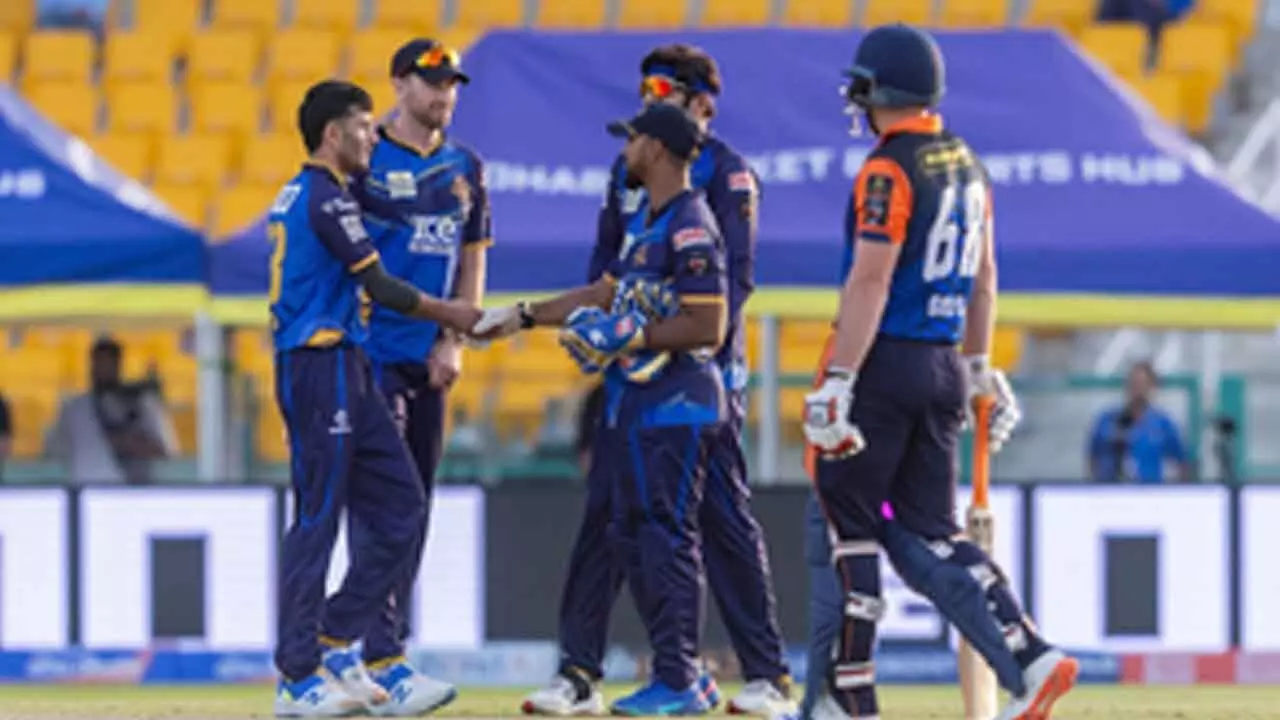 Abu Dhabi T10: Deccan Gladiators seal final spot for fourth consecutive season