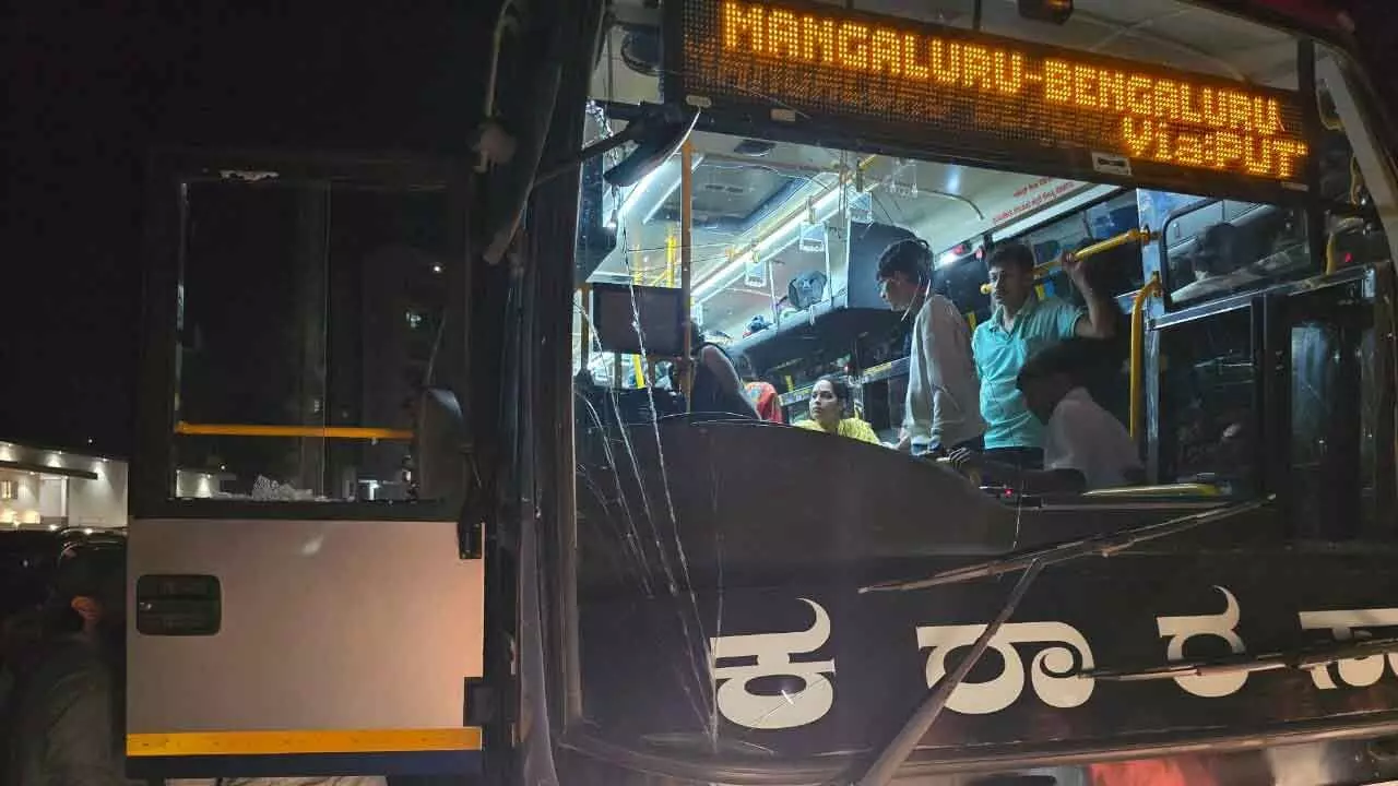 KSRTC Bus Driver Attacked by Scooter Rider in Alape, Mangaluru