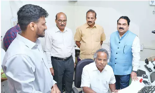 SVU unveils Rs 5.5 cr high-powered microscope