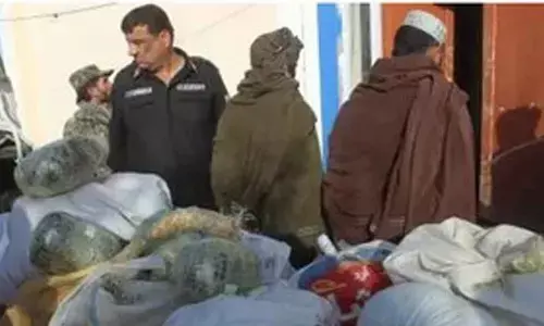 Security forces destroy drug labs in western Afghanistan