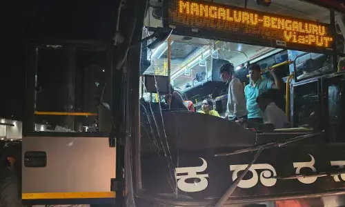 KSRTC Bus Driver Attacked by Scooter Rider in Alape, Mangaluru