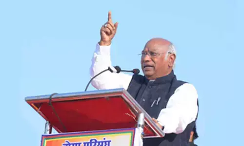 Rahul Gandhi not diving, but uniting India: Kharge defends call for caste census
